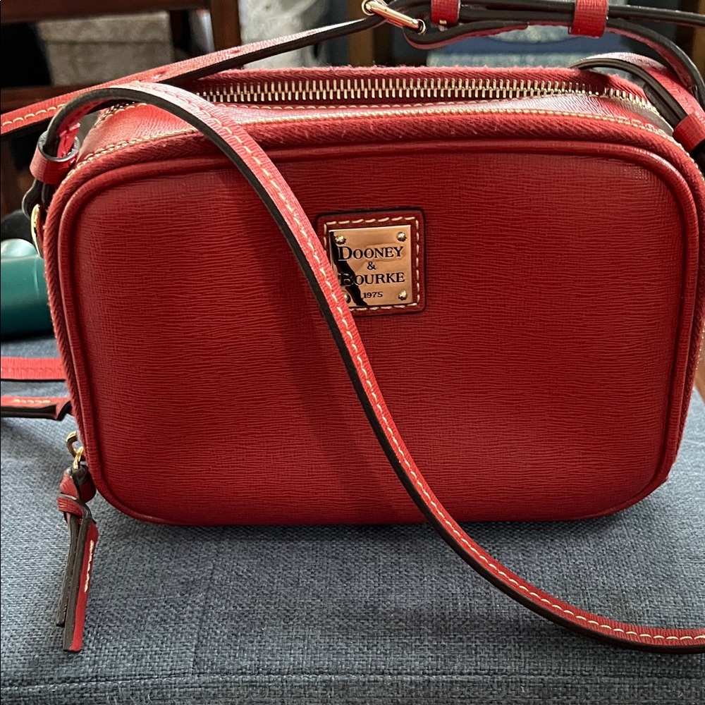 Dooney & Bourke Vibrant Red Crossbody Bag